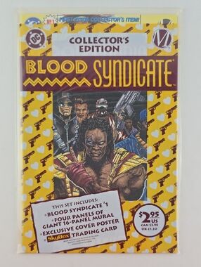 DC Comics Blood Syndicate #1 Issue Collector's Edition 1993 New SEALED